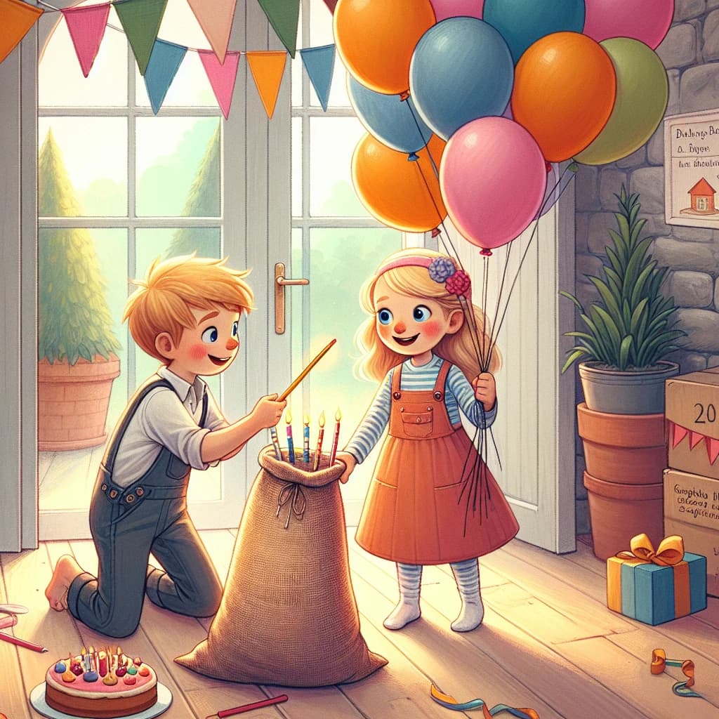 Die Überraschungsparty für Sophie