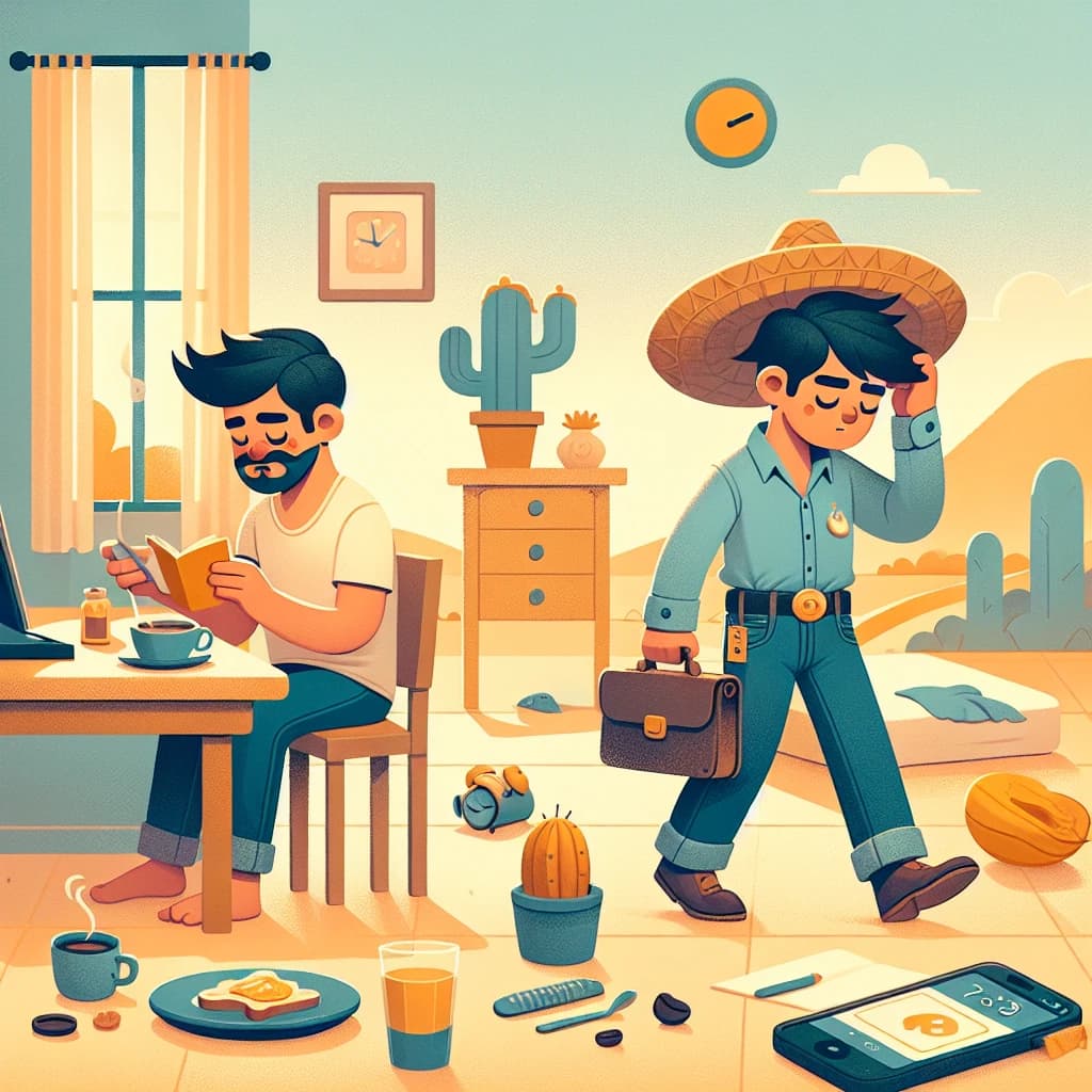 El día no sale bien