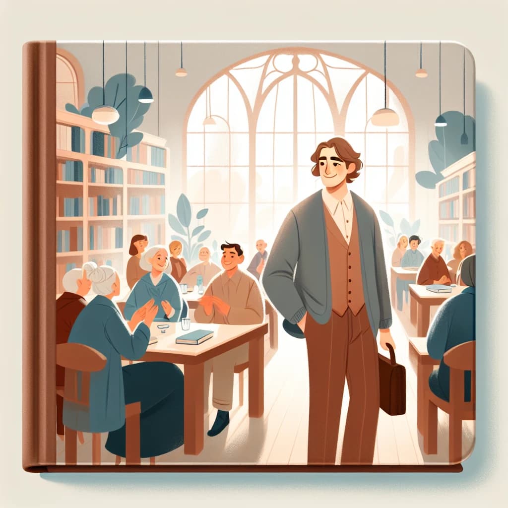 La borsa alla biblioteca