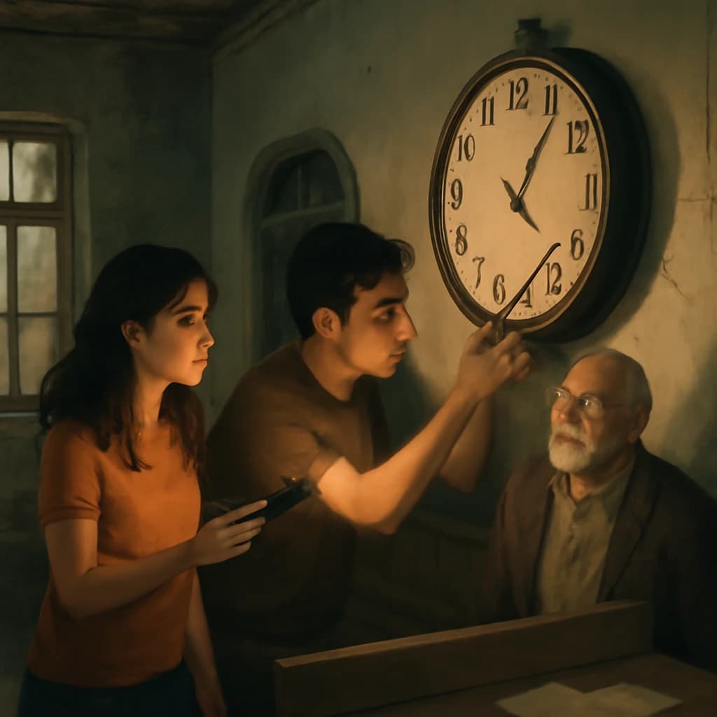 O relógio que pediu atenção