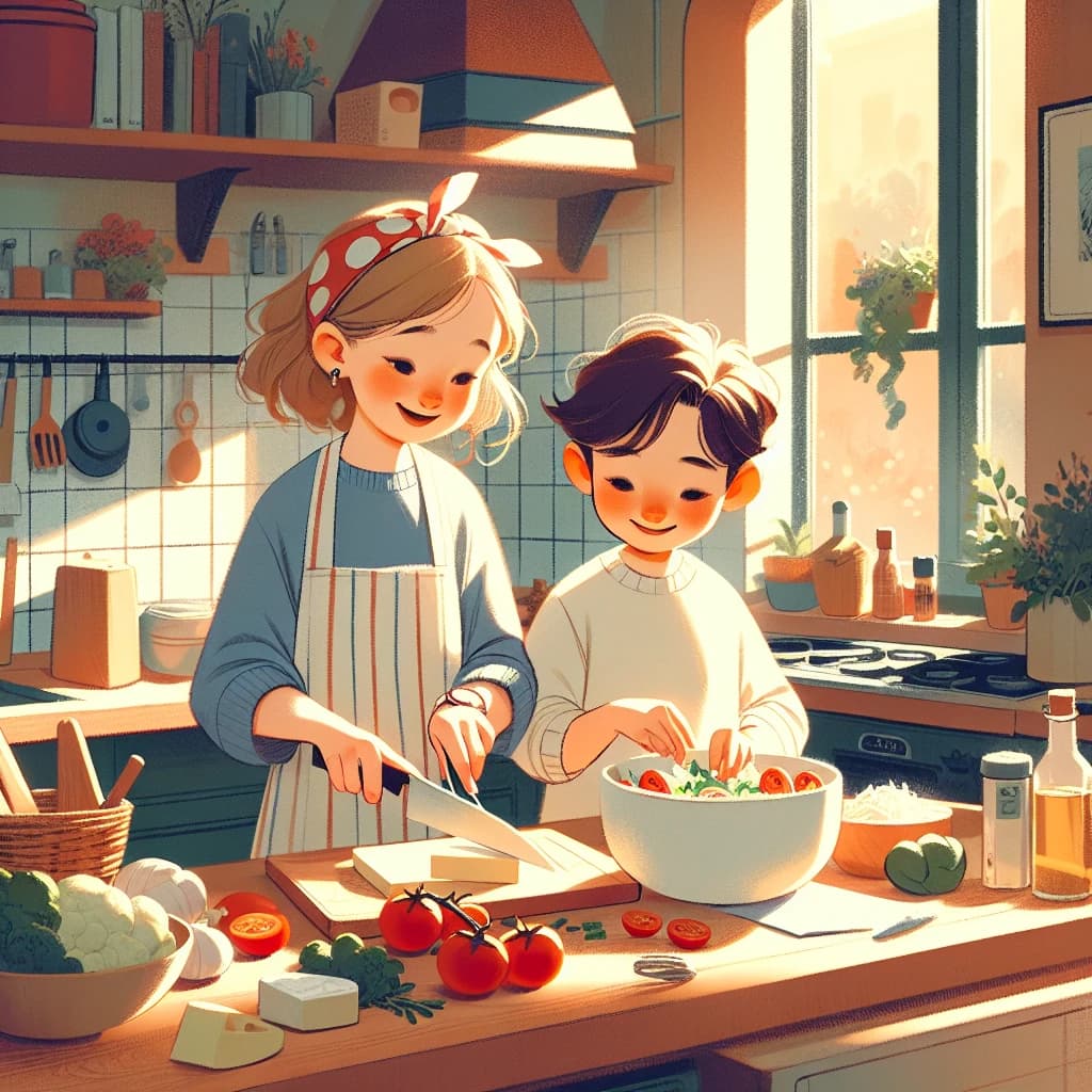 Un jour à la maison