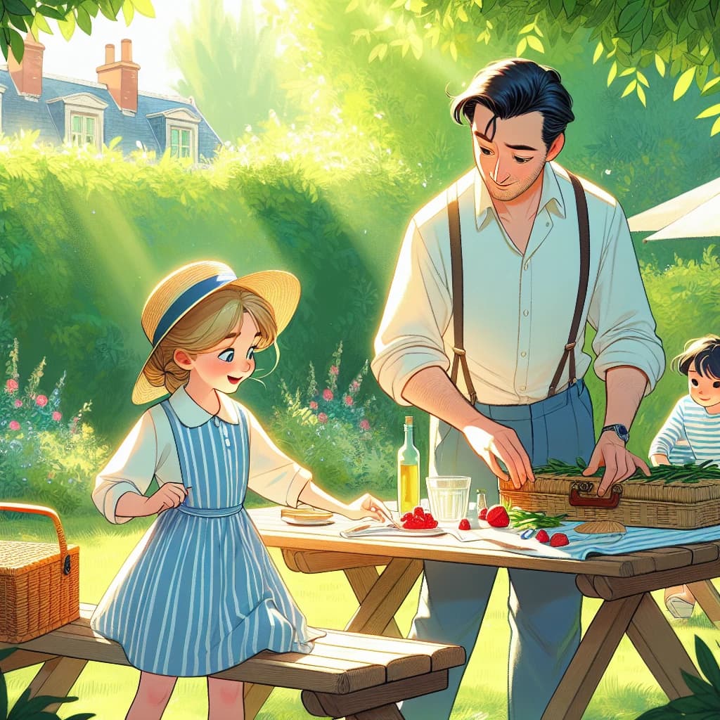 Une surprise au jardin