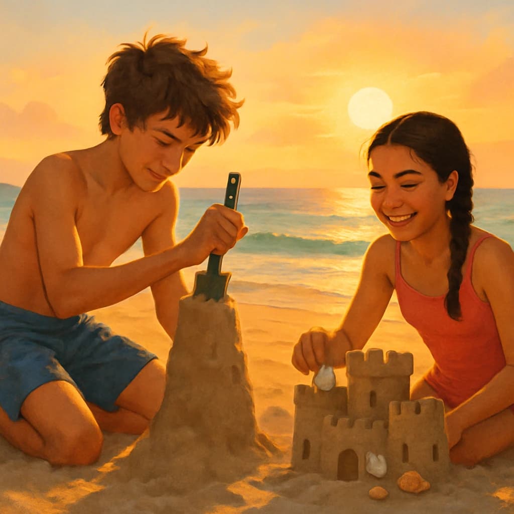 A Competição de Castelos de Areia