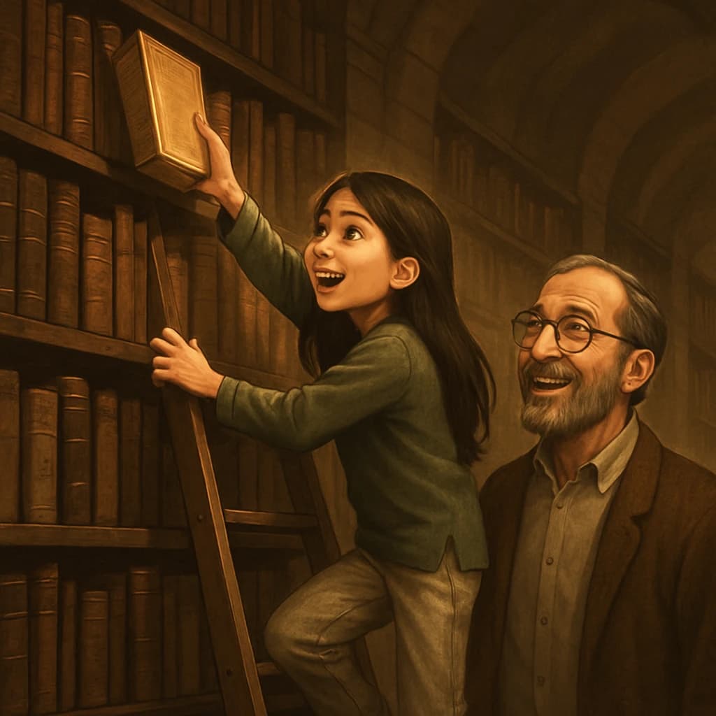 El misterio de la biblioteca antigua