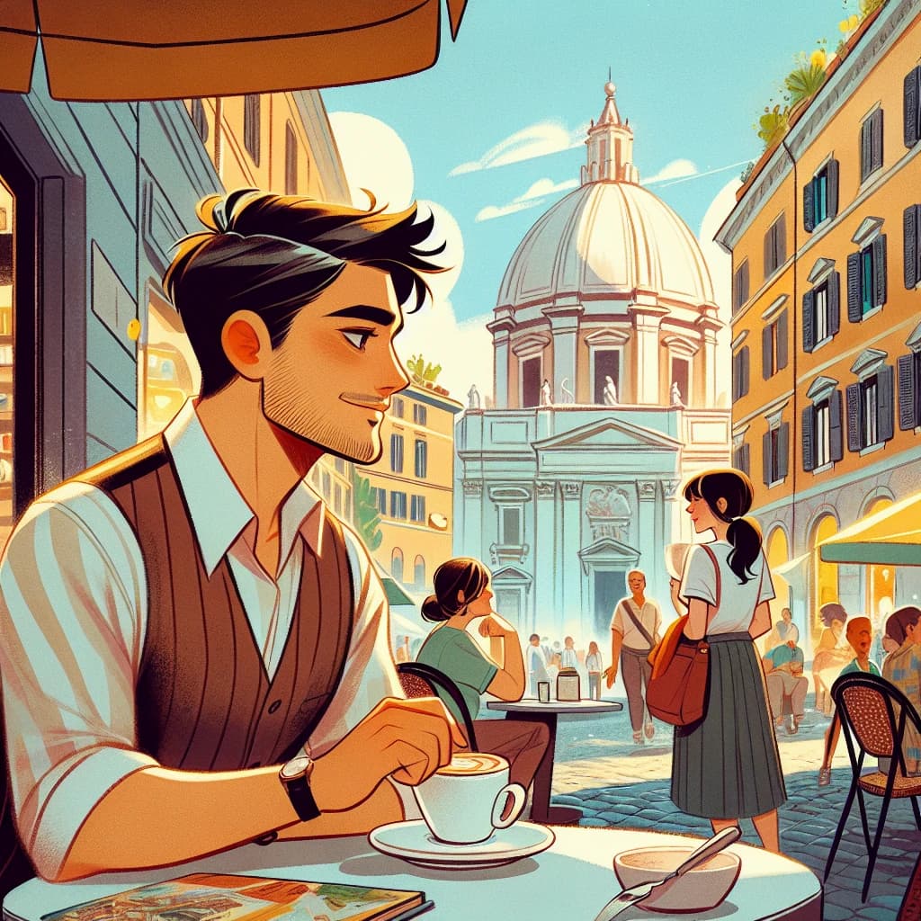 Il primo giorno a Roma