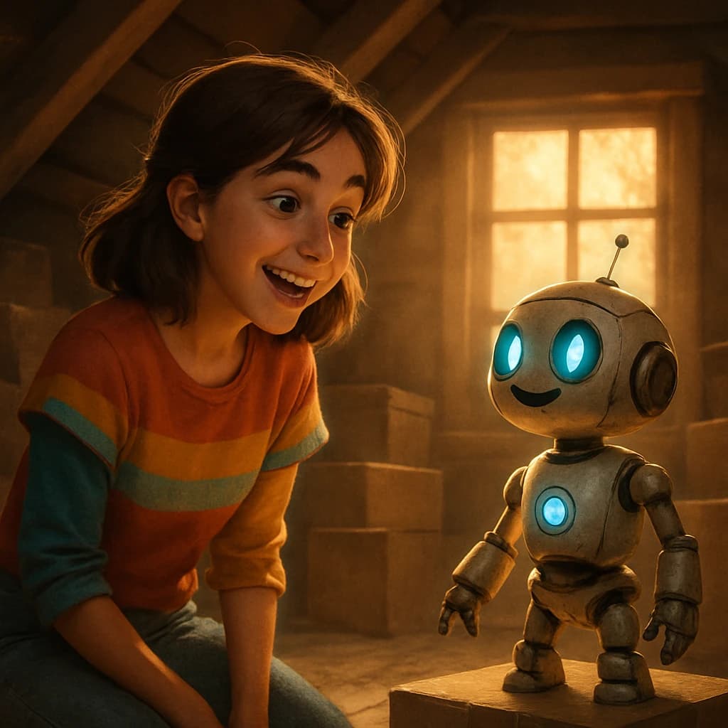 Il robot magico