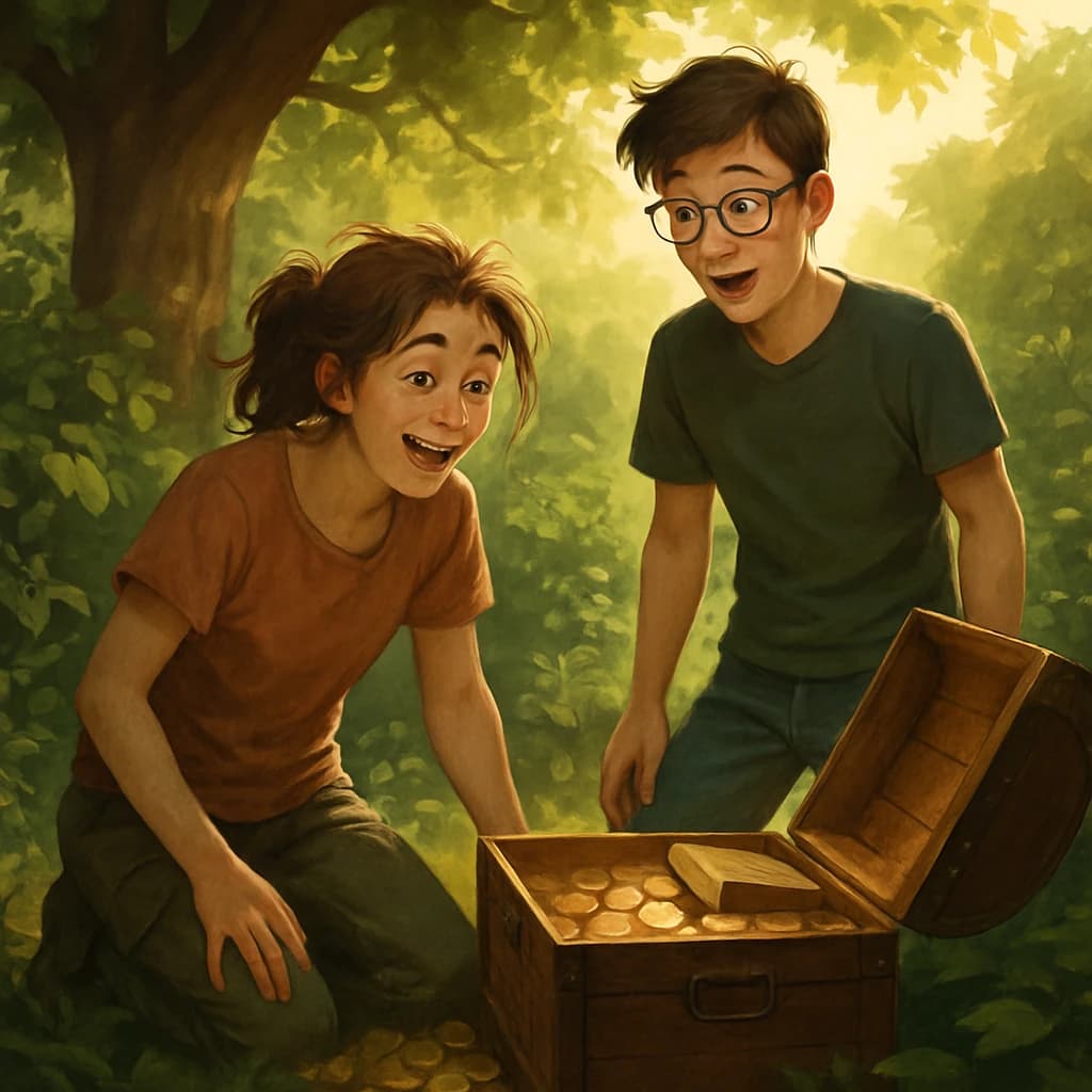 La chasse au trésor à la bibliothèque