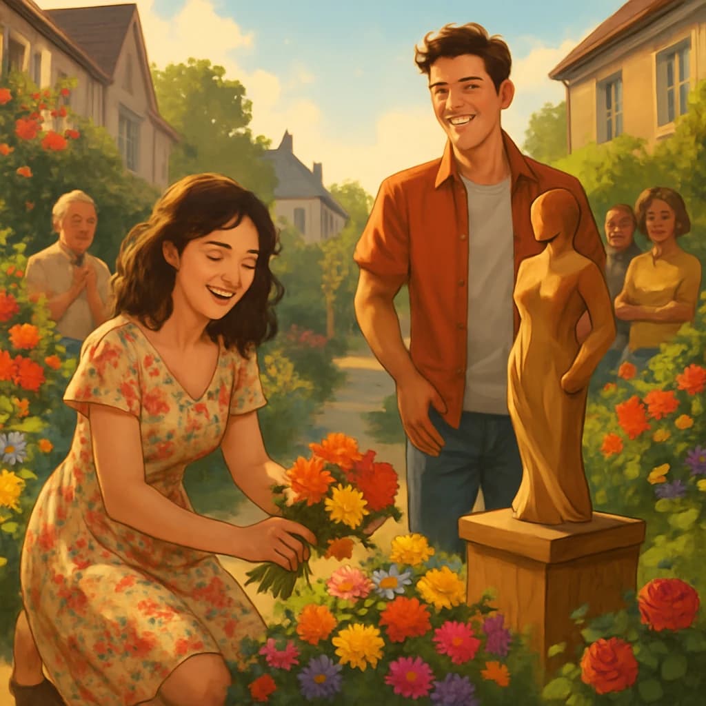 La compétition de jardin