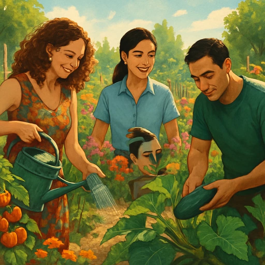 La gara del giardino