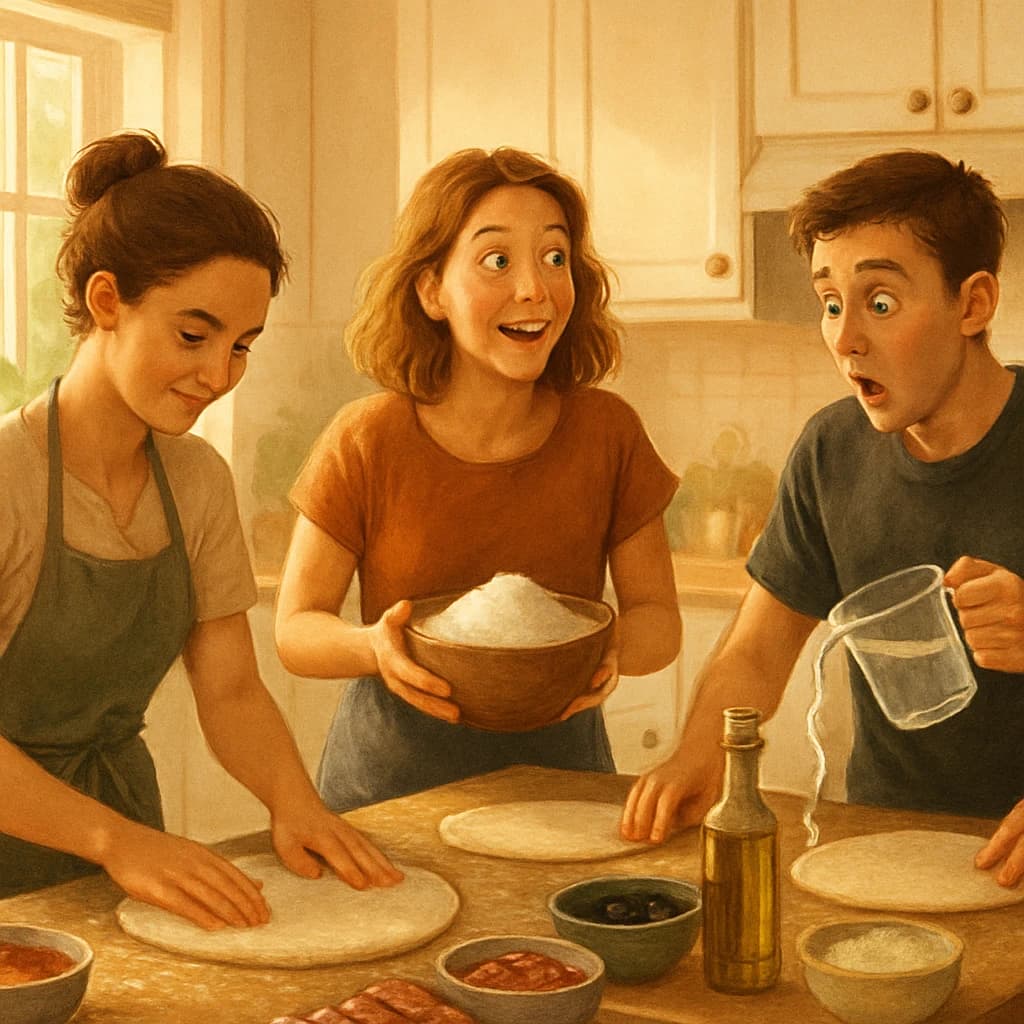 La gara della pizza