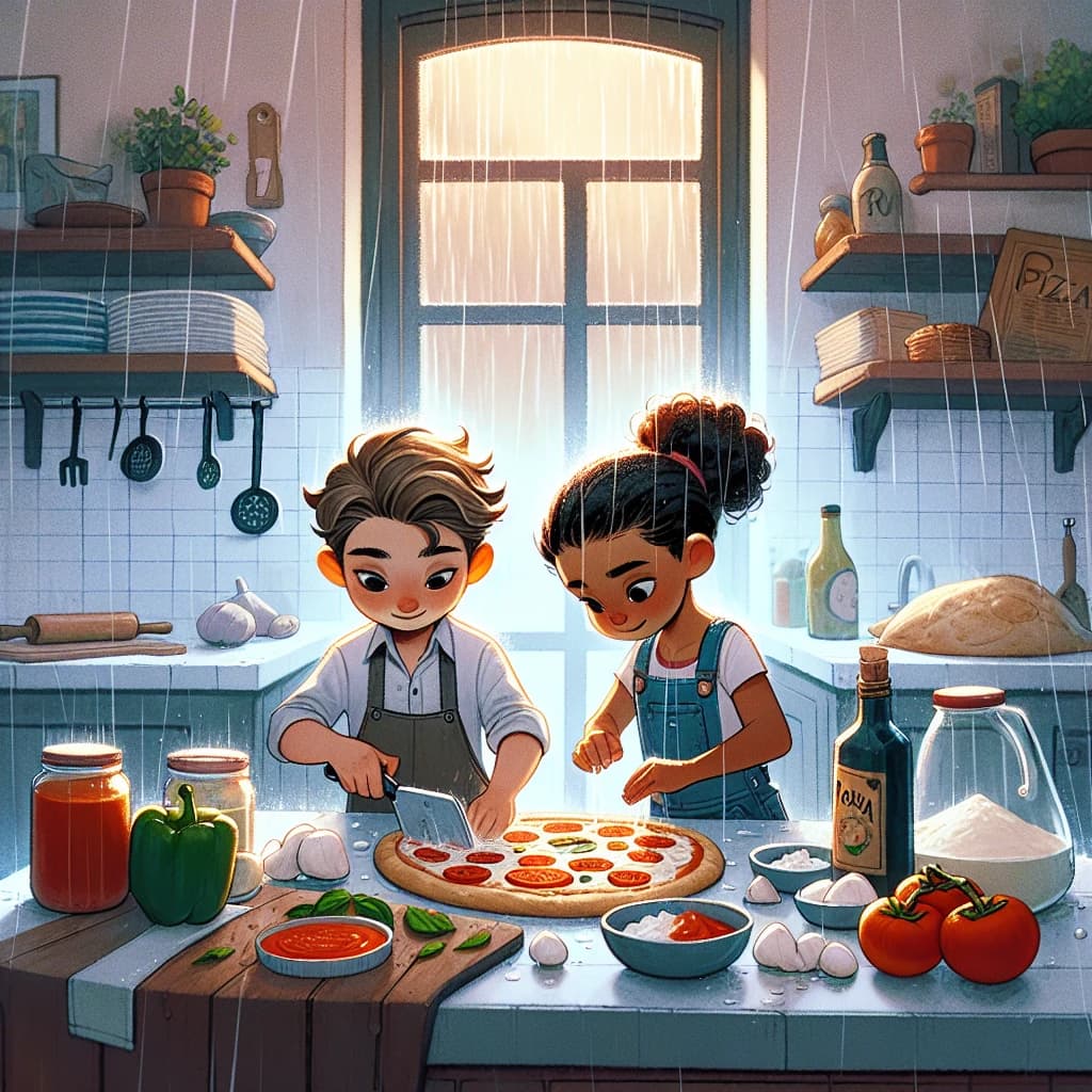 La gara della pizza