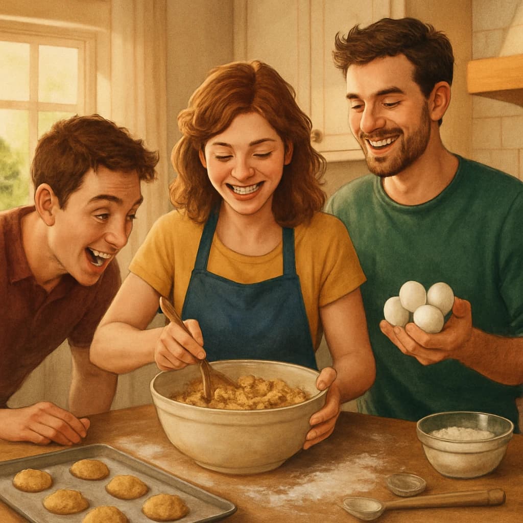 La gara di biscotti