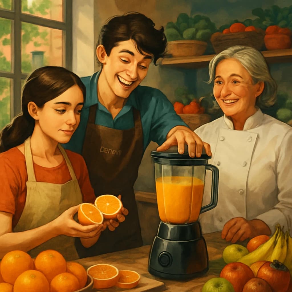 O Concurso de Suco de Frutas