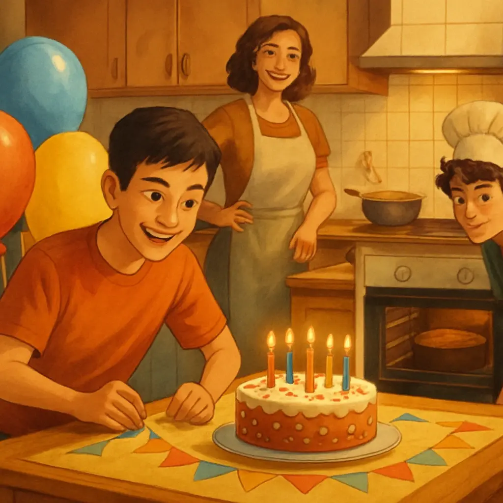 Um Jantar Especial de Aniversário