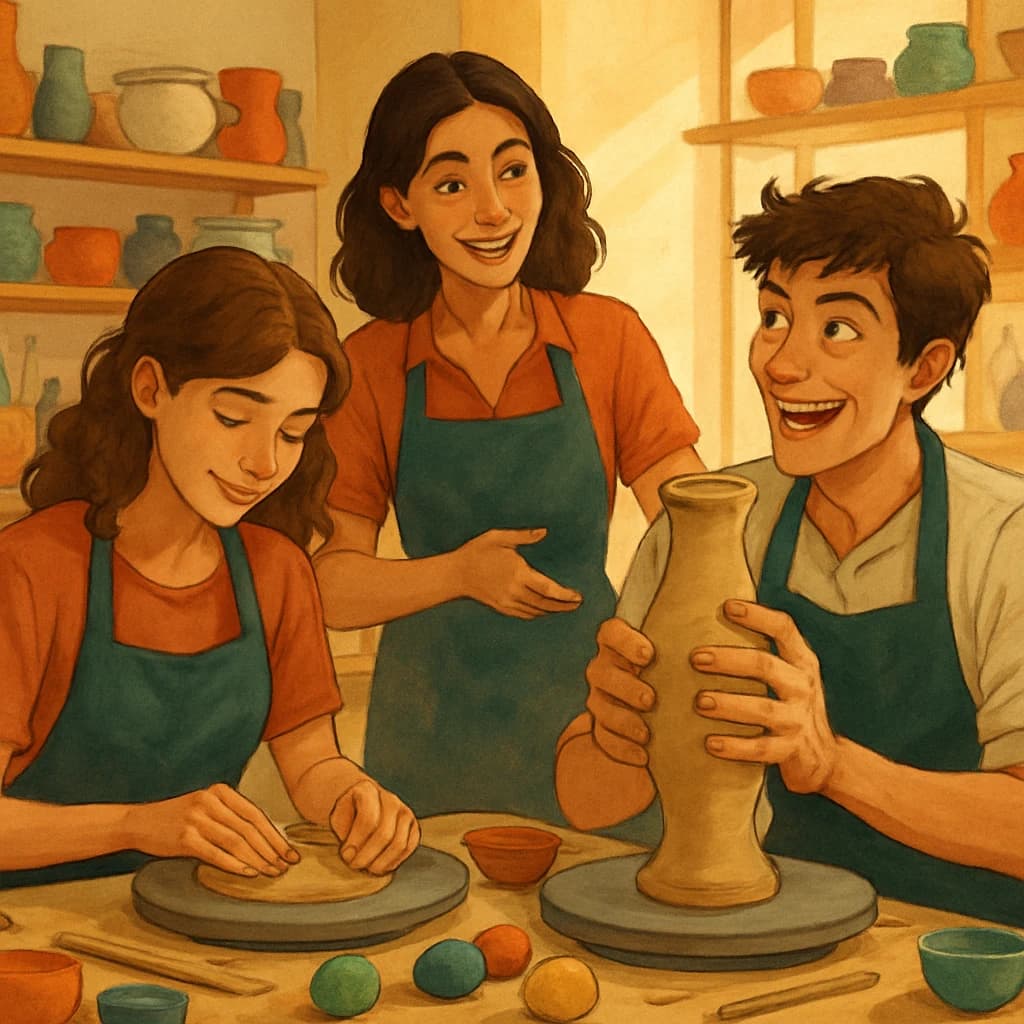 Un nuovo hobby per Luca e Sofia