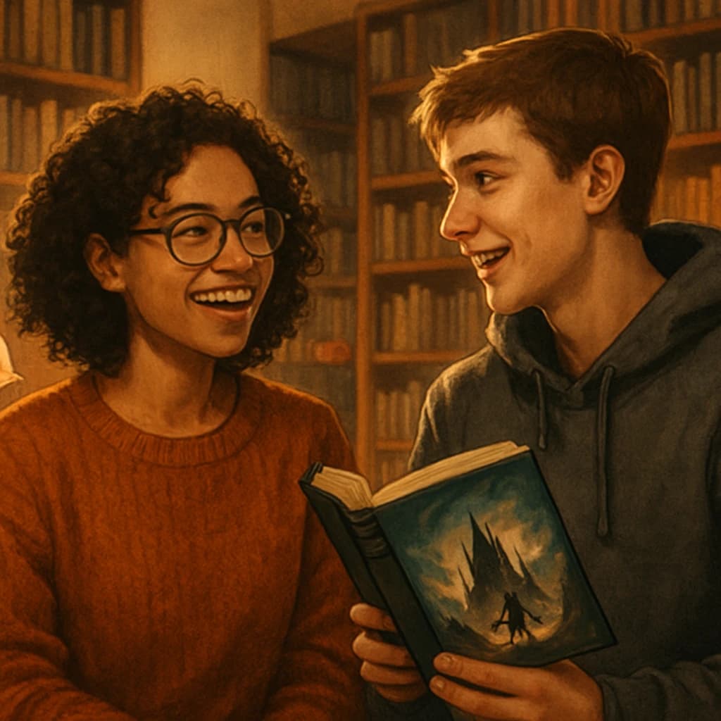 Une amitié inattendue à la bibliothèque