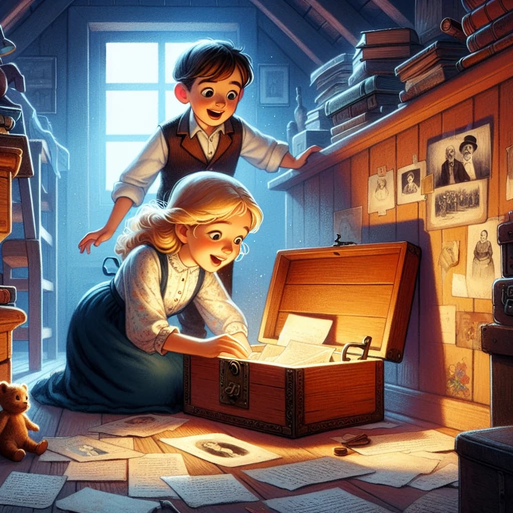 Une découverte surprenante dans le grenier