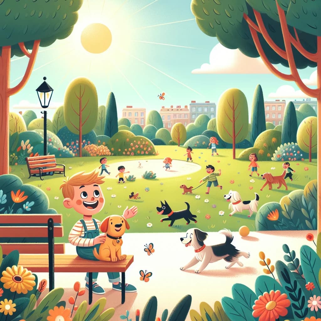 Une promenade au parc